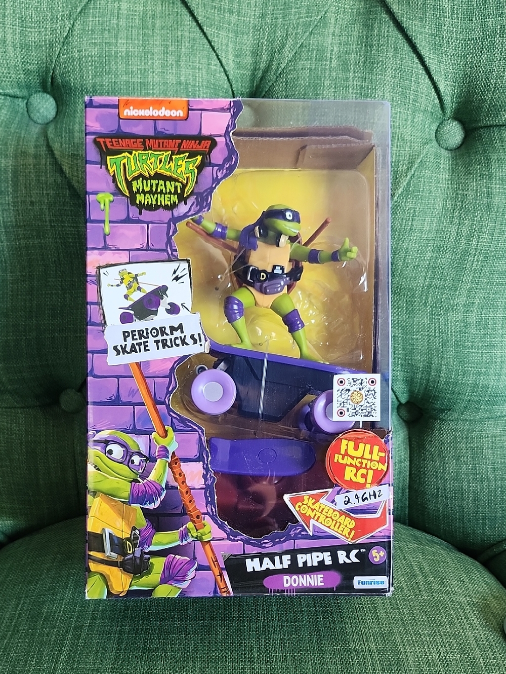 Teenage Mutant Ninja Turtles RC Donnie - Purple & Green